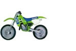 Thumbnail Kawasaki KX125 / KX250 service manual repair 1988-1989 KX 125 250