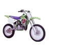 Thumbnail Kawasaki KX80 / KX100 service manual repair 1991-1997 KX 80 KX 100