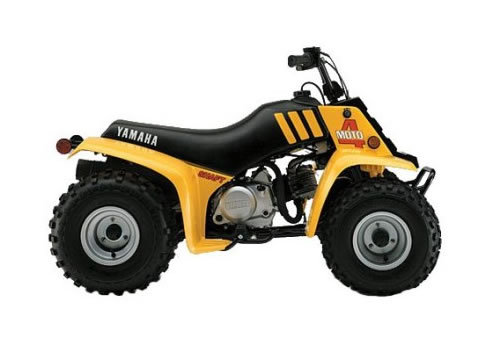 Product picture Yamaha Badger 80 service manual repair 1985-1988 YFM80