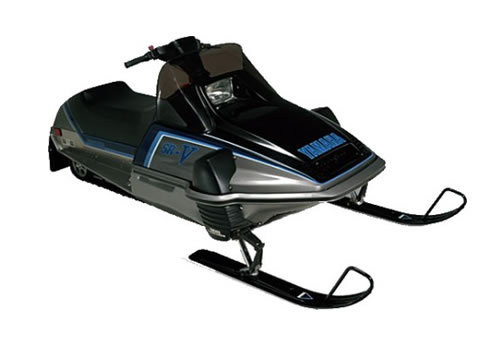 Product picture Yamaha SRV540 snowmobile service manual repair 1981-1991 SRV 540