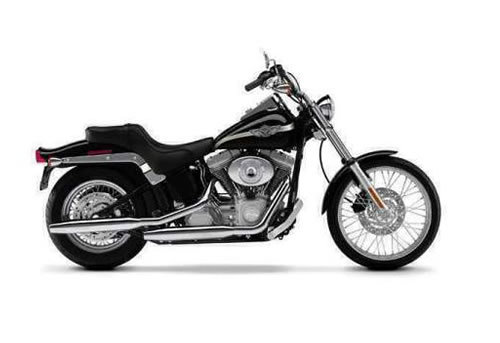 Product picture Harley Davidson Softail models service manual repair 2000 FLST FXST