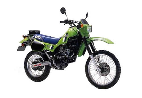 Product picture Kawasaki KLR600 service manual repair 1984-1986 KLR 600