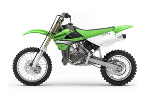 Product picture Kawasaki KX85 / KX100 service manual repair 2001-2013 KX 85 KX 100 RM100