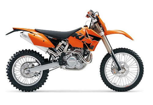 Product picture KTM 4-stroke race bike service manual repair 2000-2005
