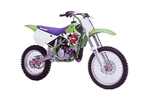 Product picture Kawasaki KX80 / KX100 service manual repair 1991-1997 KX 80 KX 100