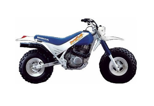 Product picture Honda TR200 FatCat service manual repair 1986-1987 TR 200 Fat Cat