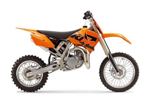 Product picture KTM 85sx / 105sx service manual repair 2004-2009 85 105 sx