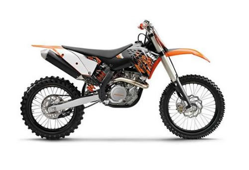 Product picture KTM 450 / 505 SX-F XC-F service manual repair 2009