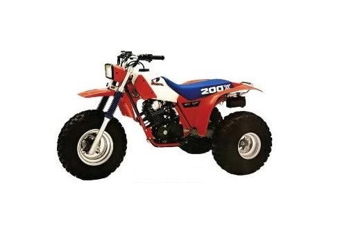 Product picture Honda ATC200x service manual repair 1983-1985 ATC 200x
