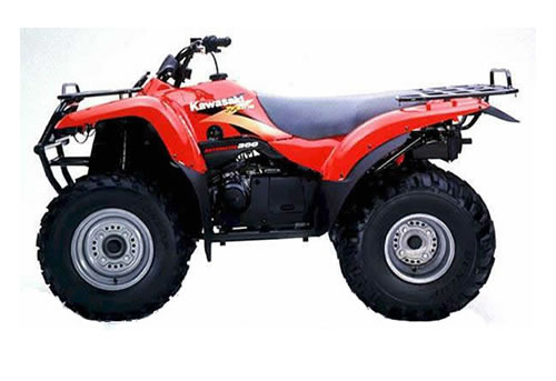 Product picture Kawasaki Prairie 300 service manual repair 1999-2002 KVF300