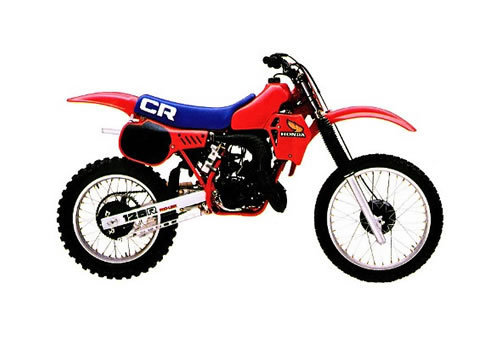 Product picture Honda CR125R service manual repair 1983 CR125
