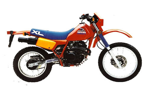 Product picture Honda XL350R service manual repair 1984-1985 XL350