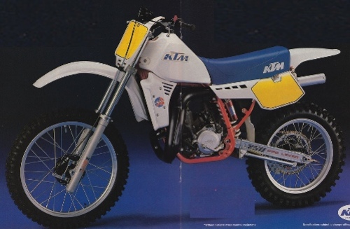 Product picture KTM dirt bike 1984 models service manual repair