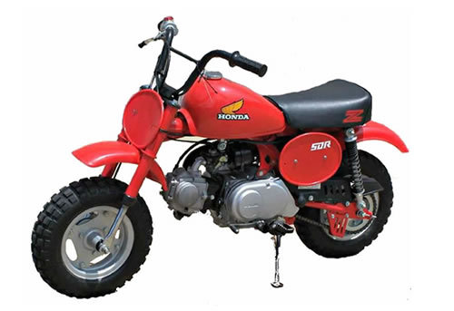 Product picture Honda Z50R service manual repair 1979-1982 Z50