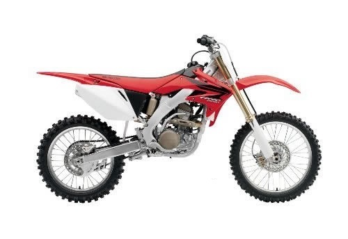 Product picture Honda CRF250R service manual repair 2004-2009 CRF250