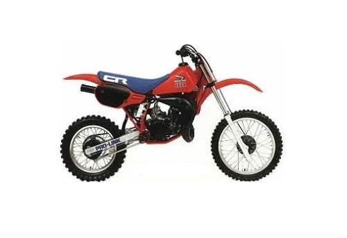 Product picture Honda CR80R service manual repair 1985-1994 CR80