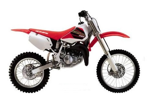 Product picture Honda CR80R / CR85R service manual repair 1995-2007 CR80 CR85