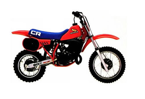 Product picture Honda CR60R service manual repair 1983-1984 CR60