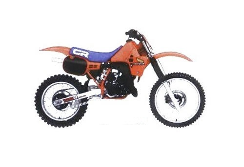 Product picture Honda CR125R service manual repair 1984-1985 CR125