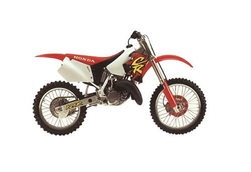 Product picture Honda CR125R service manual repair 1992-1997 CR125