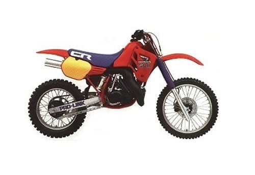 Product picture Honda CR500R service manual repair 1985-1991 CR500