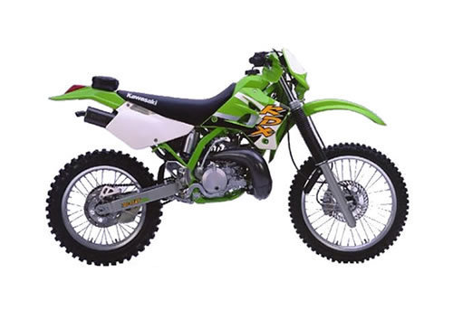 Product picture Kawasaki KDX200 / KDX220 service manual repair 1995-2006 KDX 200 KDX 220