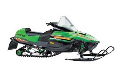 Product picture Arctic Cat snowmobile service manual repair 1999-2000