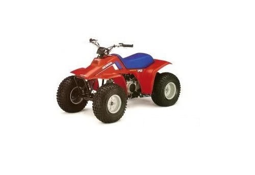 Product picture Honda TRX70 service manual repair 1986-1987 TRX 70