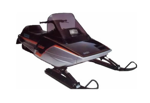 Product picture Yamaha Enticer 340 / 400 snowmobile service manual repair 1988-1989 LTR